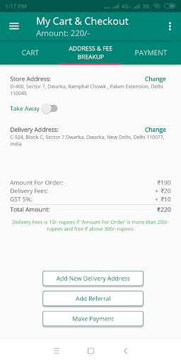 FOOD 24BY7 - Order Food Online Screen 3
