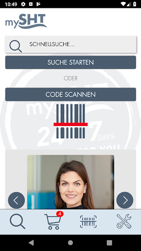 mySHT2Go Screen 2