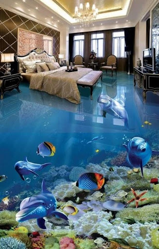 Unique 3D Floor Decor Screen 2