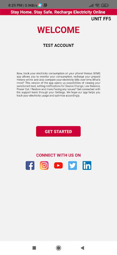 Android application Xenius SEMS Plus screenshort