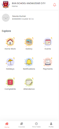 BVN SCHOOL KNOWLEDGE CITY Screen 2