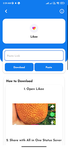 SocialVidLoader Screen 2