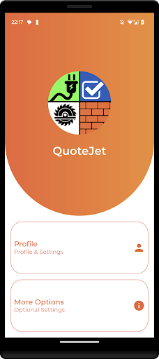 Android application QuoteJet - PDF Snags & Quotes screenshort