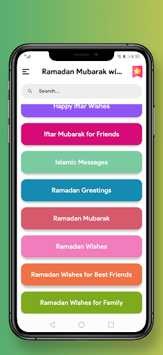Android application Ramadan Mubarak 2024 screenshort