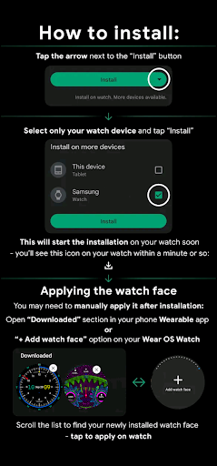 Onehand watch Saphir screenshot 12