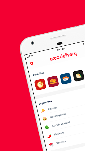 Android application Amo Delivery screenshort