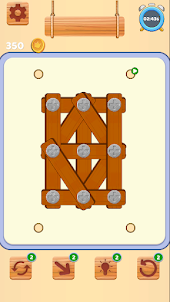 Screw Pin 3D Puzzle Brain Game