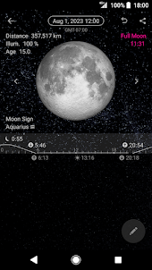 Simple Moon Phase Calendar