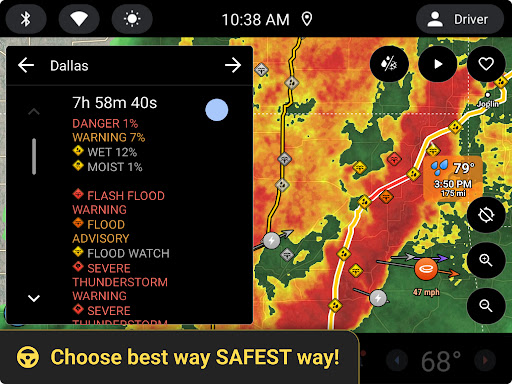 Screenshot of Weather Radar for Auto