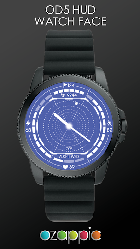Android application OD5 HUD Watch Face screenshort