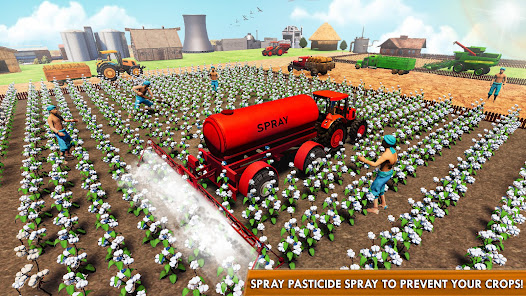 Farm Tractor Driving Simulator  screenshots 3