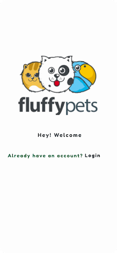 Android application FluffyPets screenshort
