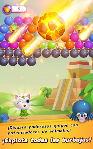 Imágen 2 Bubble Shooter: Cat Island android