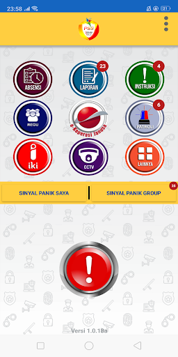 Persada Security System Screen 3