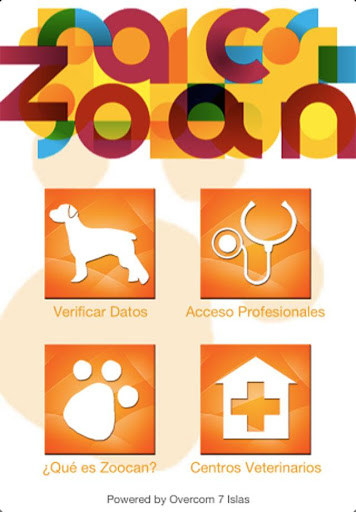 Android application Zoocan screenshort
