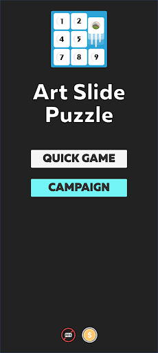 Android application Art Slide Puzzle screenshort