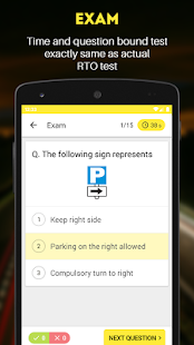 RTO Exam: Driving Licence Test 3.21 APK screenshots 6