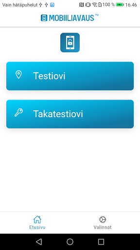 Android application Mobiiliavaus screenshort