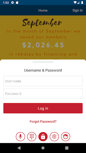 Great Lakes FCU Screen 3