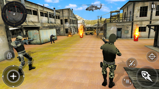 FPS Biệt kích 3D: Bắn súng Trò