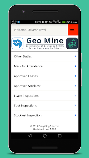 Geomine Screen 3