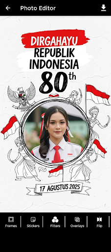 Twibbon 17 Agustus 2025