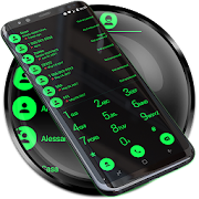 Theme for Drupe and RocketDial and ExDialer BGreen