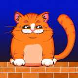 Cute Cat - Physics Puzzle Game icon