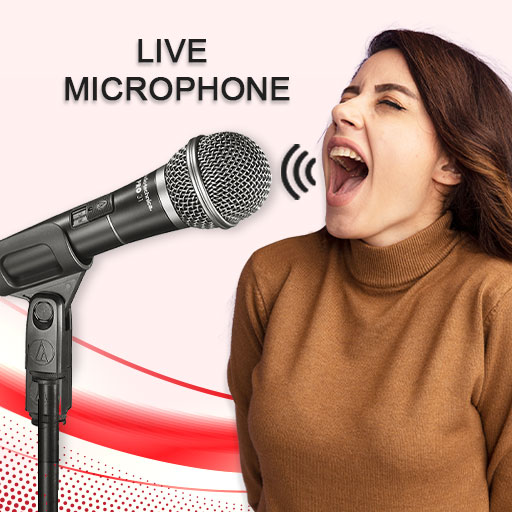 Microphone Live Bluetooth  Icon