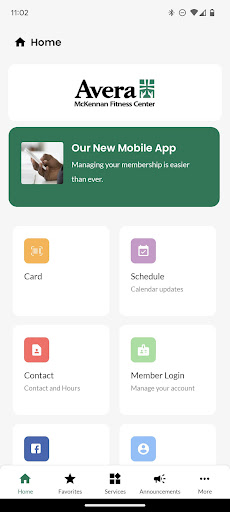 Android application URFitAP - Avera screenshort