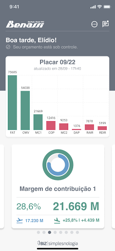 Android application Benassi screenshort