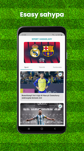 Android application TMFUTBOL screenshort