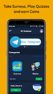 iG Quizzes - Daily Earning App 3.0.0 APK screenshots 2