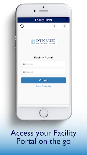 Android application Integrated Client Portal App screenshort