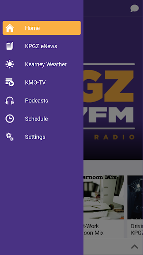 KPGZ Radio Screen 2