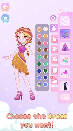 Doll Princess: Dress Up Game Screen 2