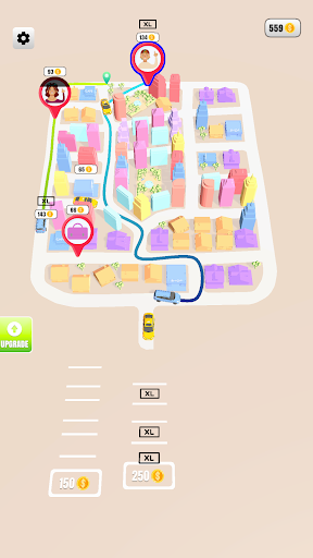 Android application Taxi Station Management screenshort