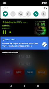 Captura 2 Radio Fiesta Mix 107.3FM android