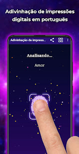 Visualização do aplicativo