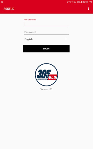 Android application 305ELD screenshort