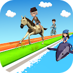 Cover Image of ダウンロード Perfect Rider : Epic Race 3D  APK