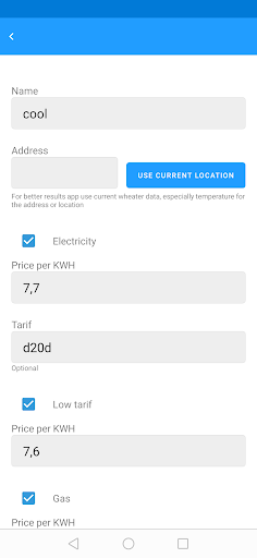 Elmeter - smart power meter Screen 2