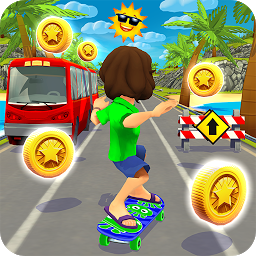 Skater Run Skate Park Mod Apk