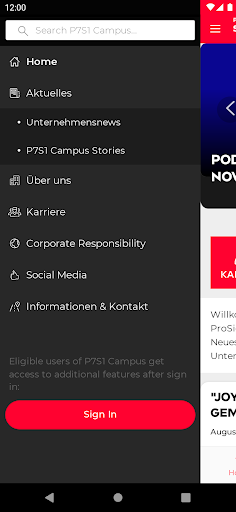 P7S1 Social Campus Screen 2