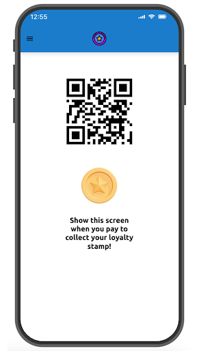 Android application Stamp Rewards screenshort