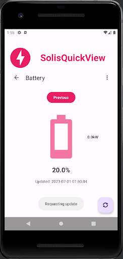 Solis Quick View Screen 3
