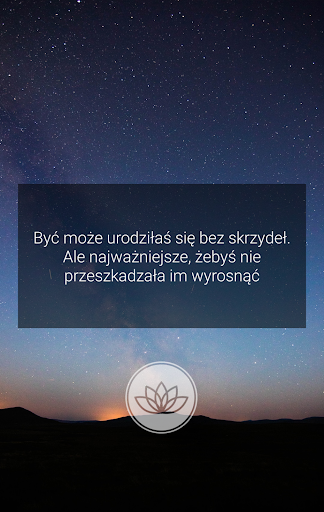 Android application motivateMe screenshort