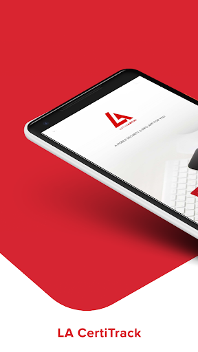 Android application LA CertiTrack screenshort