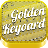 Golden Style 3D Keyboard Theme icon