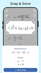 Math Scanner By Photo - Solve My Math Problem Screenshot